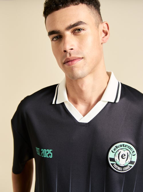 T-shirt de futebol oversize - (ekstract) - Kiabi T-shirt de futebol oversize - (ekstract) - Kiabi