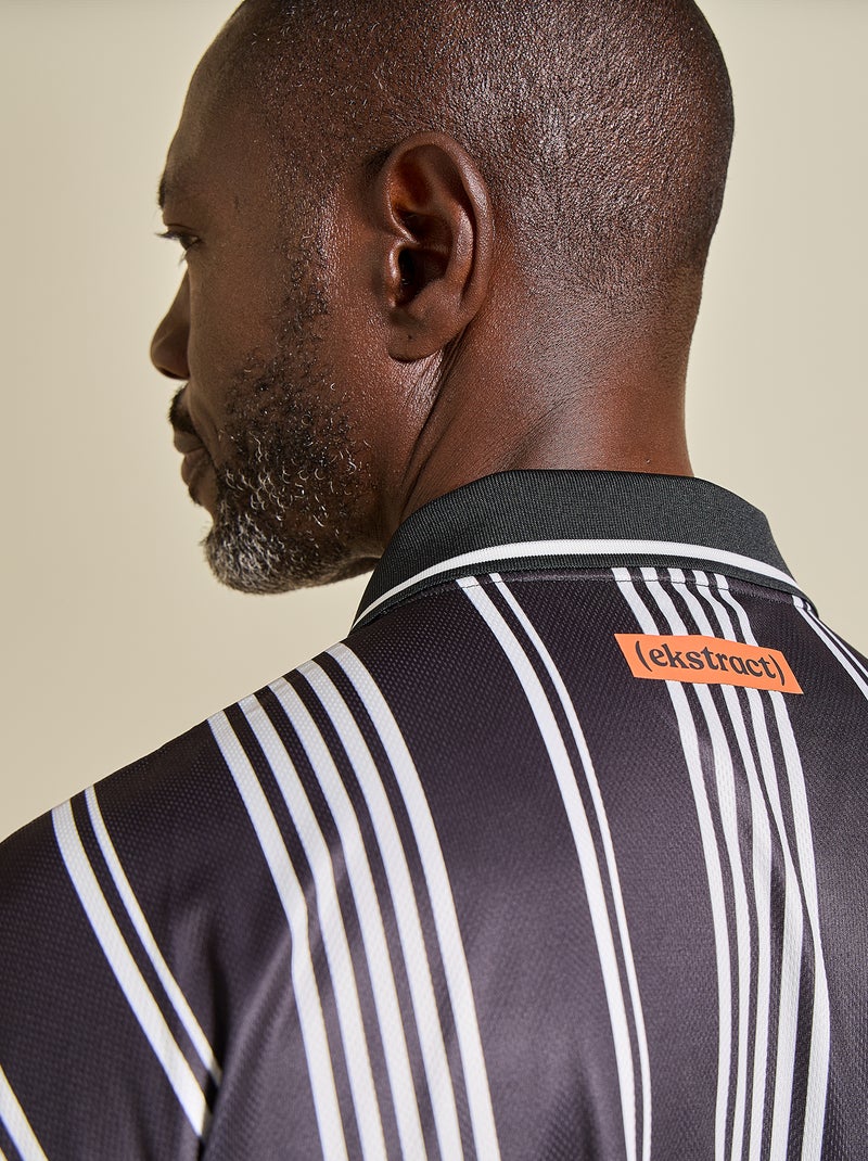 T-shirt de futebol oversize - (ekstract) Preto - Kiabi