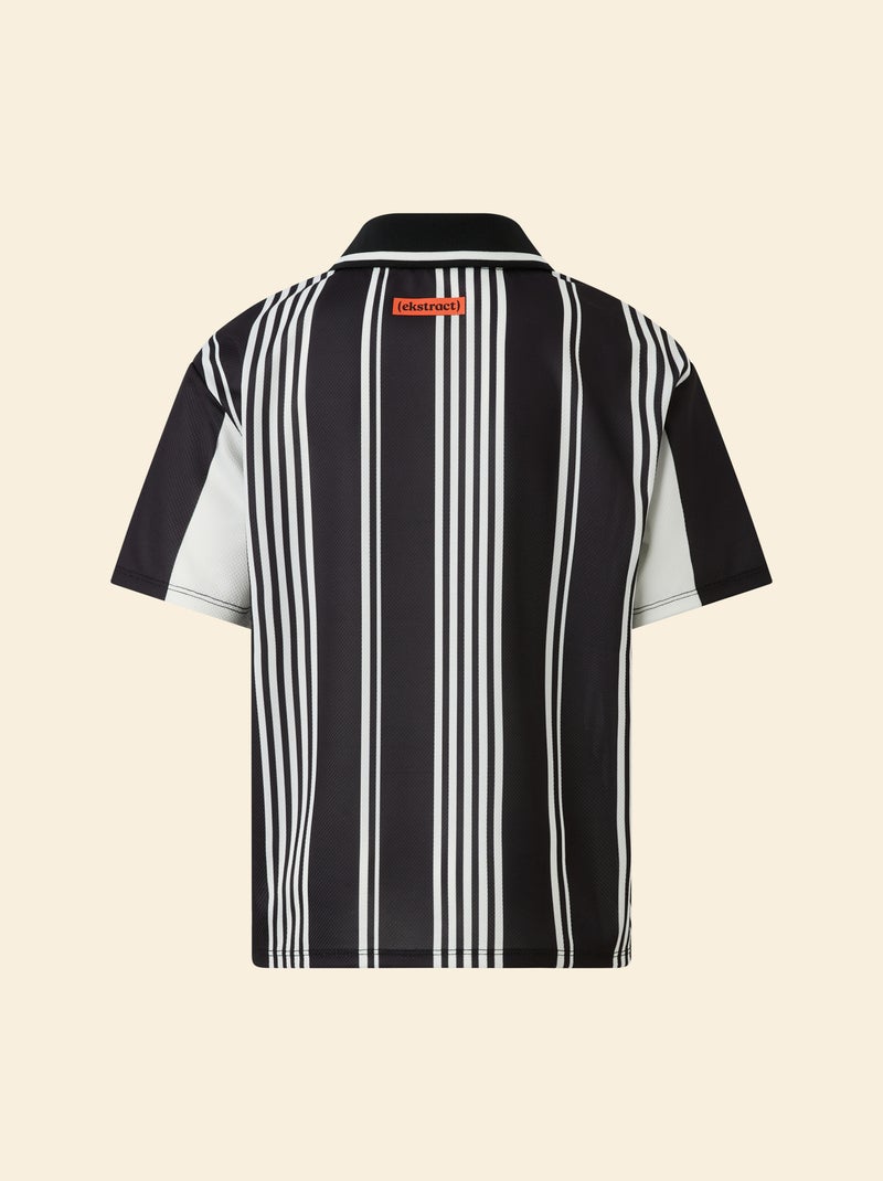 T-shirt de futebol oversize - (ekstract) Preto - Kiabi
