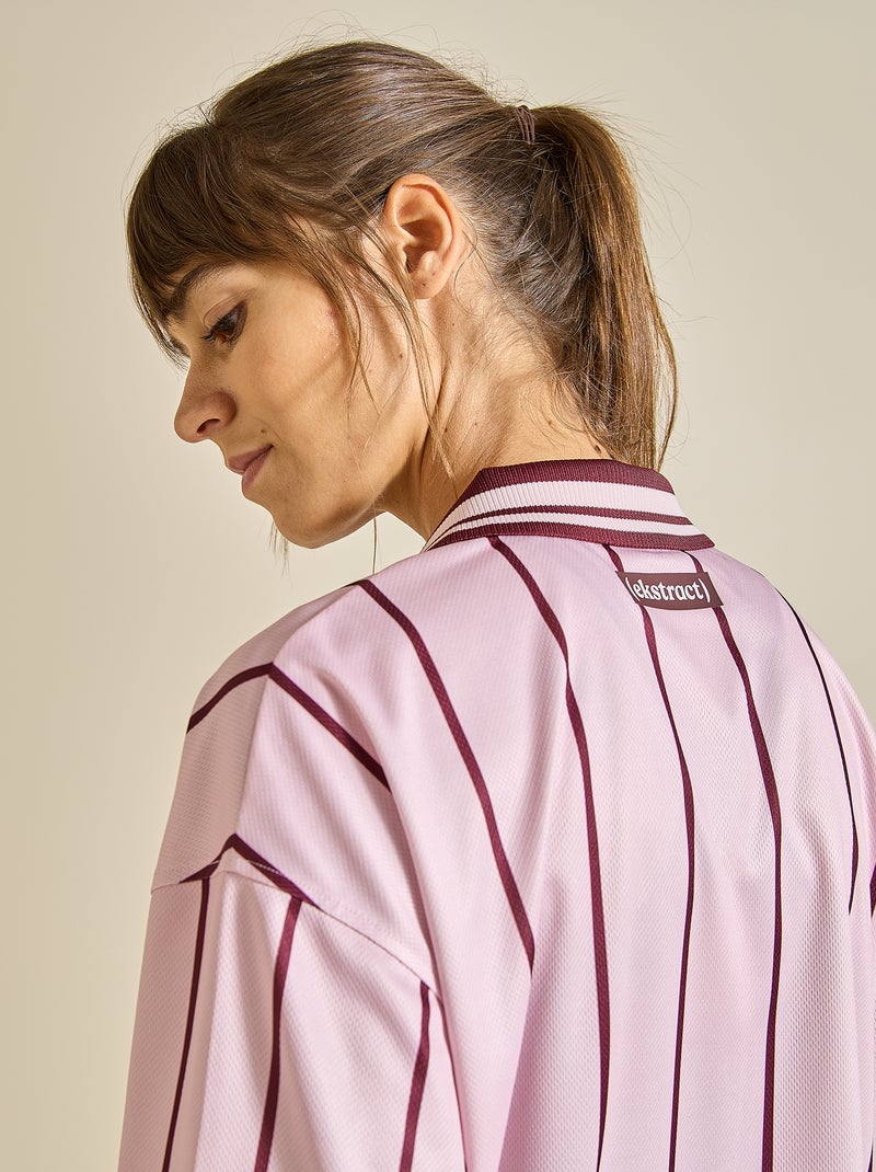 T-shirt de futebol oversize - (ekstract) Rosa - Kiabi