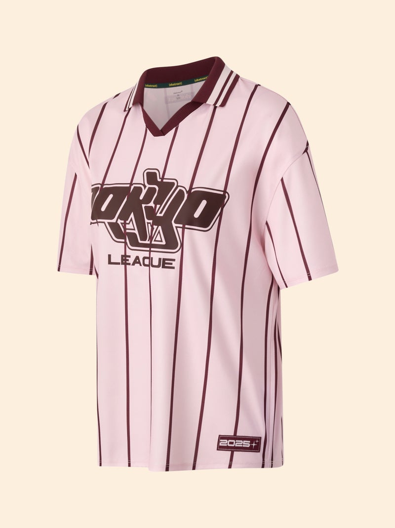 T-shirt de futebol oversize - (ekstract) Rosa - Kiabi