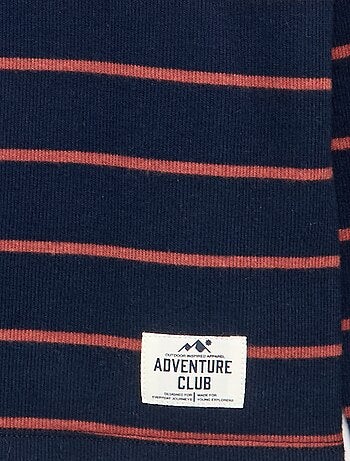 T-shirt de gola alta