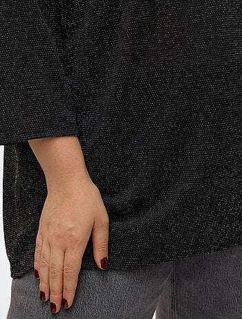 T-shirt de gola em V 'Veromodacu' liso
