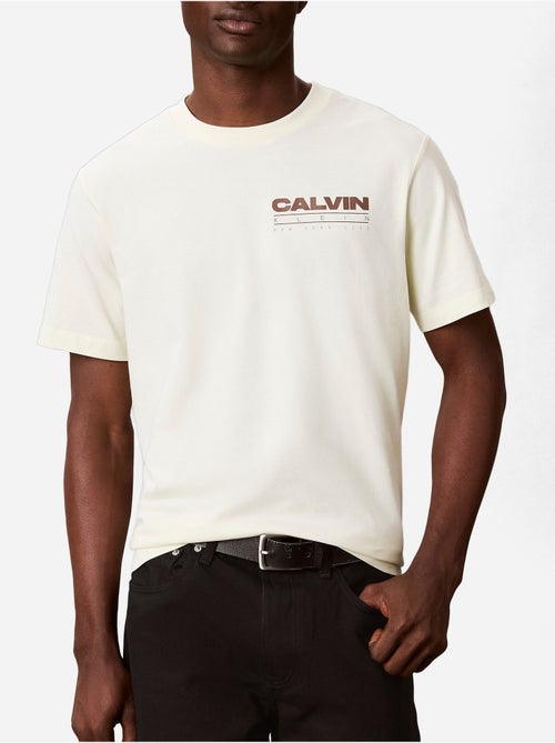 T-shirt de gola redonda - Calvin Klein - Kiabi T-shirt de gola redonda - Calvin Klein - Kiabi