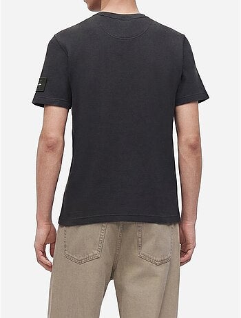 T-shirt de gola redonda - calvin klein