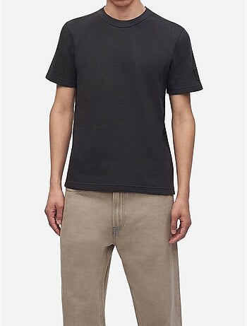 T-shirt de gola redonda - calvin klein