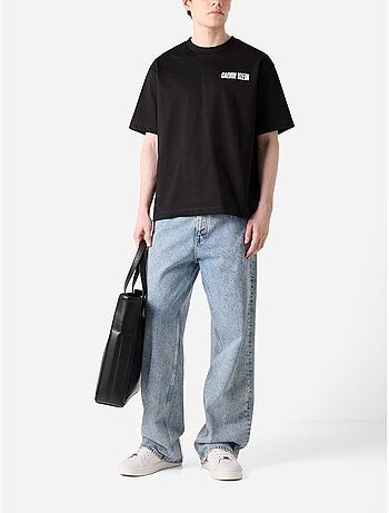 T-shirt de gola redonda - Calvin Klein