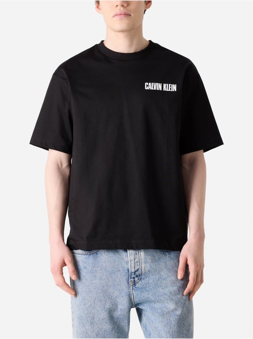 T-shirt de gola redonda - Calvin Klein - Kiabi T-shirt de gola redonda - Calvin Klein - Kiabi