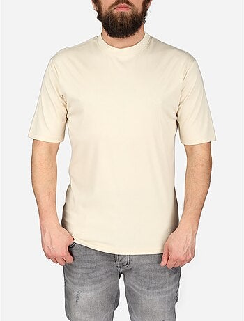 T-shirt de gola redonda - frilivin