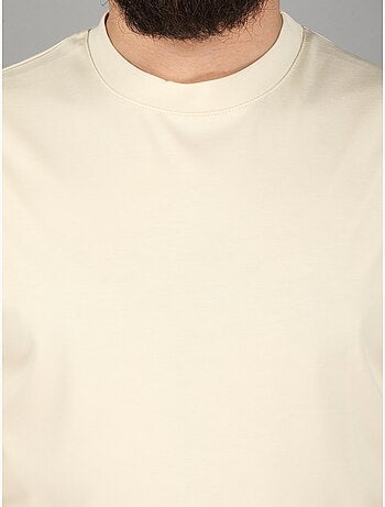 T-shirt de gola redonda - frilivin