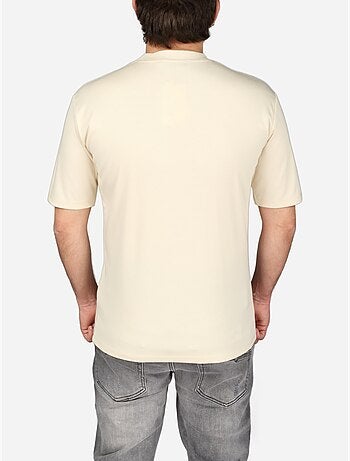 T-shirt de gola redonda - frilivin