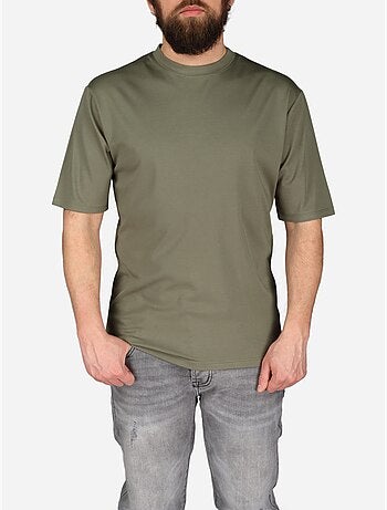 T-shirt de gola redonda - frilivin
