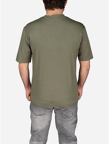 T-shirt de gola redonda - frilivin