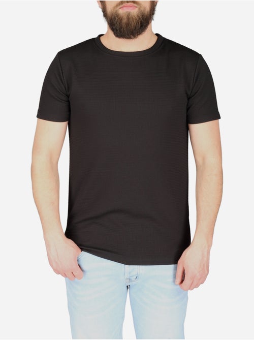 T-shirt de gola redonda - frilivin - Kiabi T-shirt de gola redonda - frilivin - Kiabi