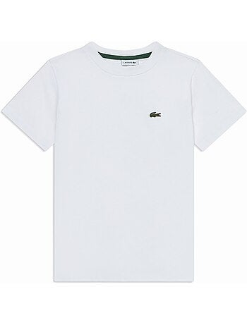 T-shirt de gola redonda - lacoste