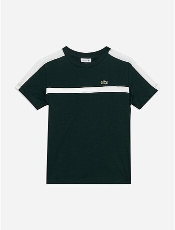 T-shirt de gola redonda - lacoste