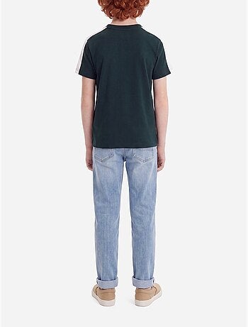 T-shirt de gola redonda - lacoste