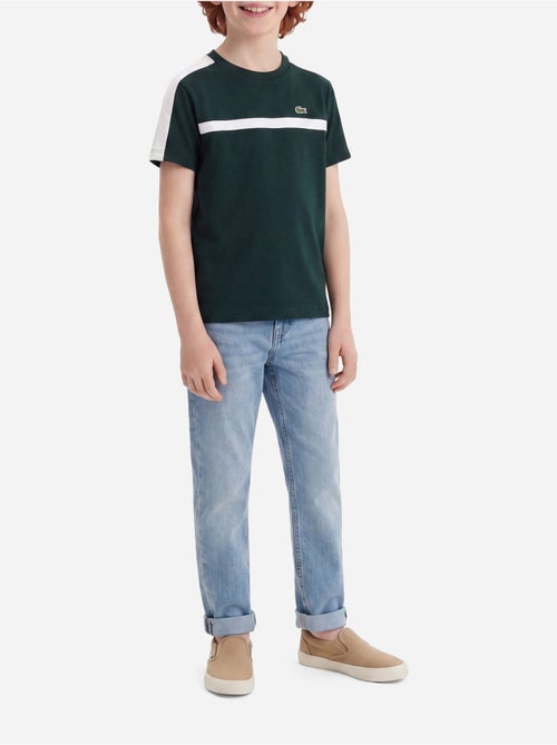 T-shirt de gola redonda - lacoste - Kiabi T-shirt de gola redonda - lacoste - Kiabi