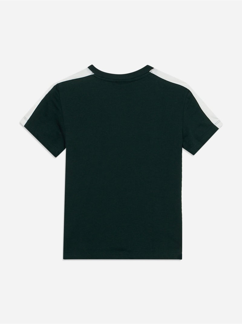 T-shirt de gola redonda - lacoste Verde escuro - Kiabi