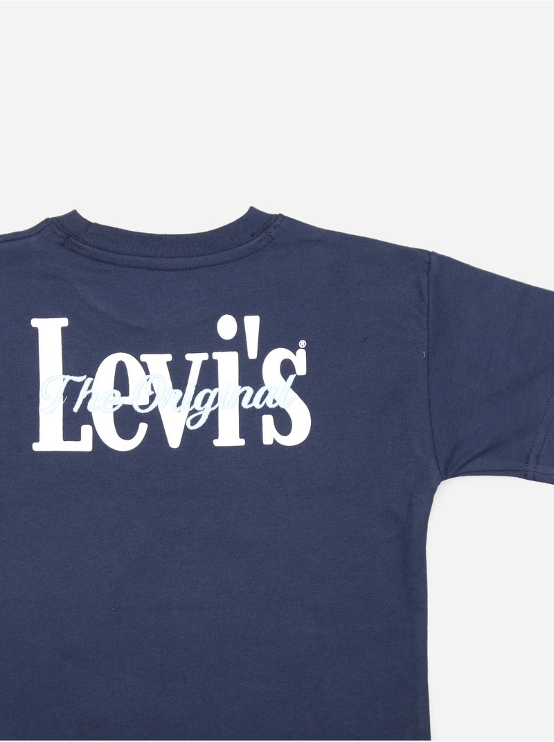 T-shirt de gola redonda - Levi's Kids Azul - Kiabi