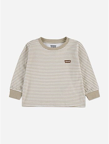 T-shirt de gola redonda - levi's kids