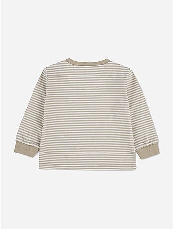 T-shirt de gola redonda - levi's kids
