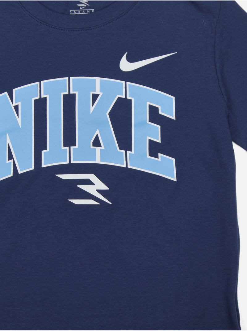 T-shirt de gola redonda - nike Azul escuro - Kiabi