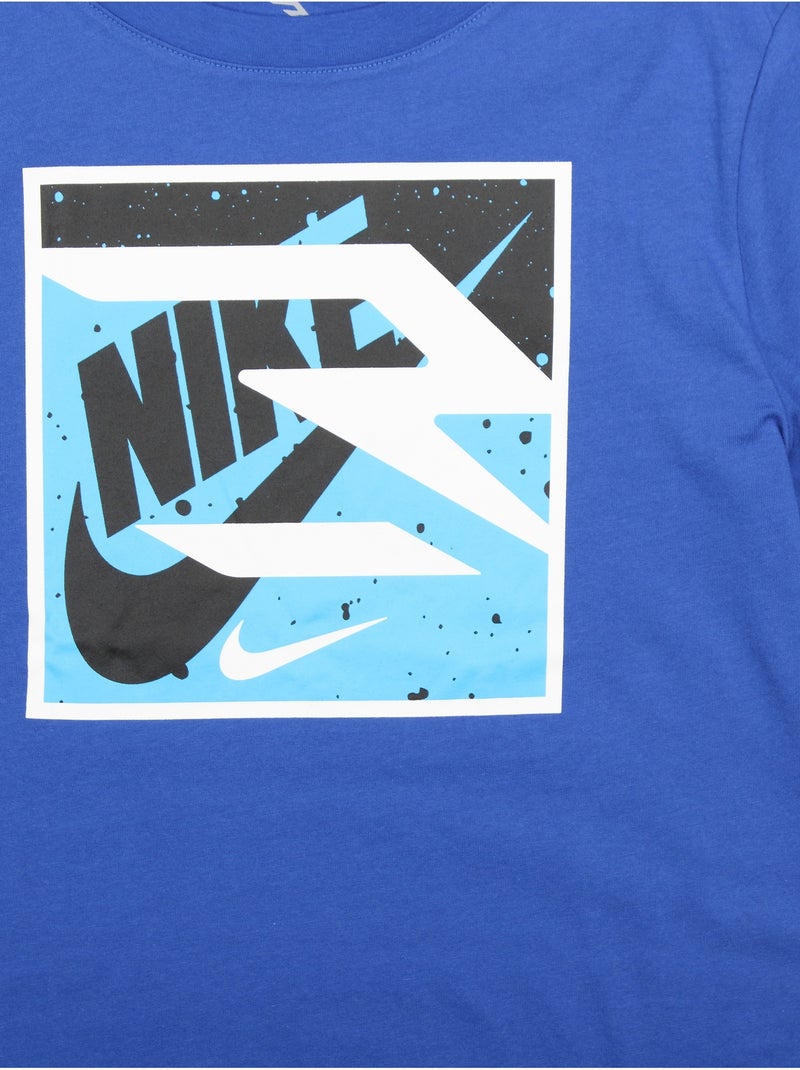 T-shirt de gola redonda - Nike Azul - Kiabi
