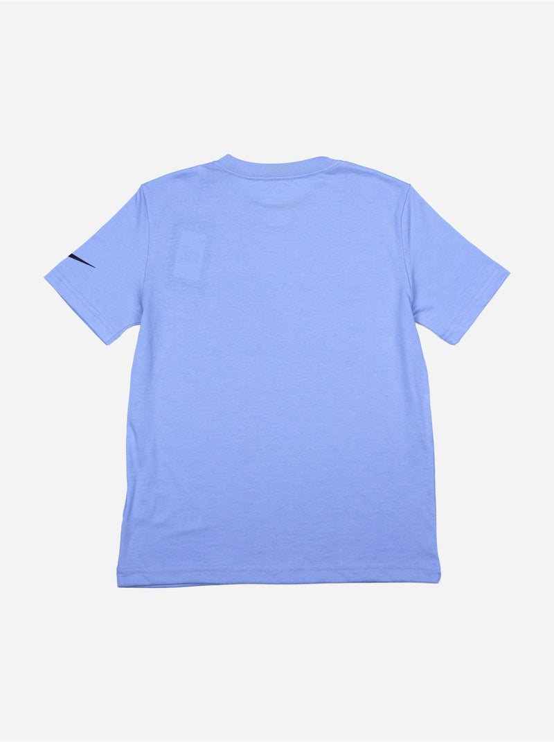 T-shirt de gola redonda - nike Azul - Kiabi