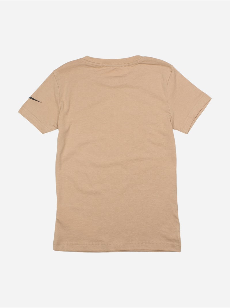 T-shirt de gola redonda - Nike Bege - Kiabi