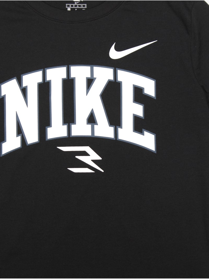 T-shirt de gola redonda - nike Preto - Kiabi