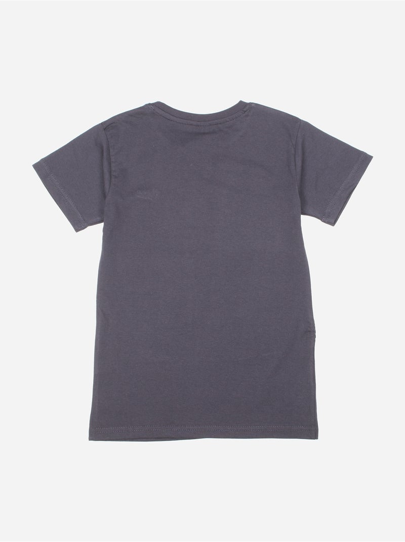 T-shirt de gola redonda - Redskins Azul escuro - Kiabi