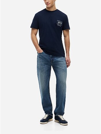 T-shirt de gola redonda - Tommy jeans