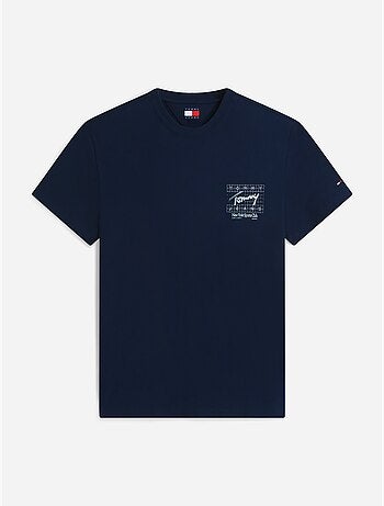 T-shirt de gola redonda - Tommy jeans