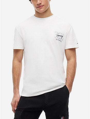T-shirt de gola redonda - Tommy jeans