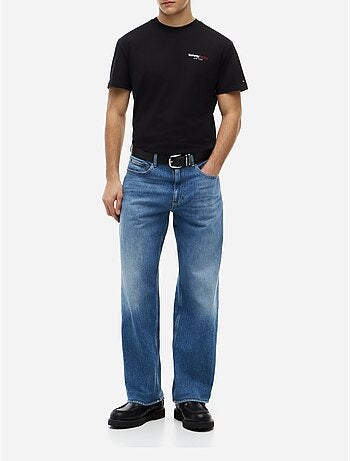 T-shirt de gola redonda - tommy jeans