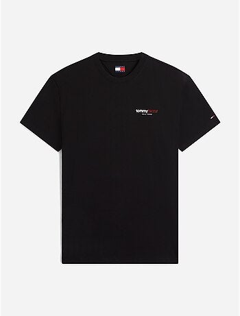 T-shirt de gola redonda - tommy jeans
