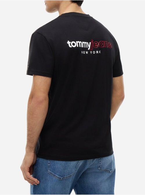 T-shirt de gola redonda - tommy jeans - Kiabi