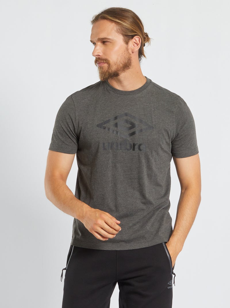 T-shirt de gola redonda 'Umbro' CINZA - Kiabi