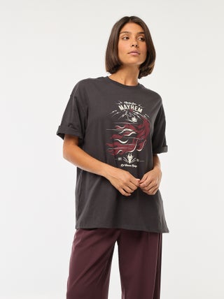 T-shirt de gola redonda 'Vilões' da 'Disney'