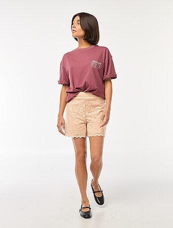 T-shirt de gola redonda 'Vilões' da 'Disney'