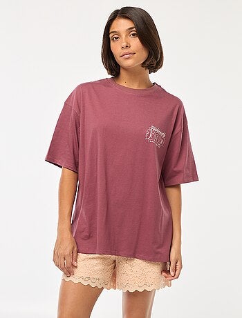 T-shirt de gola redonda 'Vilões' da 'Disney'