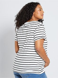 T-shirt de grávida de conceção ecológica - Kiabi