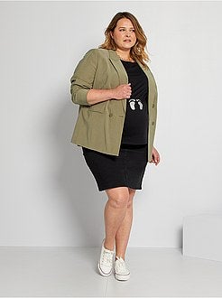 T-shirt de grávida de conceção ecológica - Kiabi