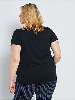 T-shirt de grávida de conceção ecológica - Kiabi