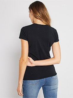 T-shirt de grávida de conceção ecológica - Kiabi