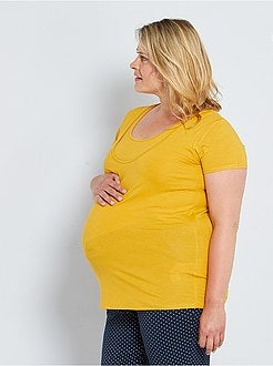 T-shirt de grávida e amamentação - Kiabi