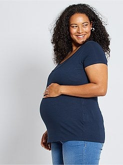 T-shirt de grávida e amamentação - Kiabi