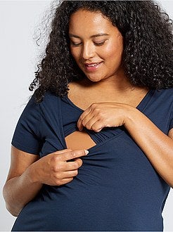 T-shirt de grávida e amamentação - Kiabi