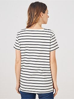 T-shirt de grávida 'éco-conception' - Kiabi